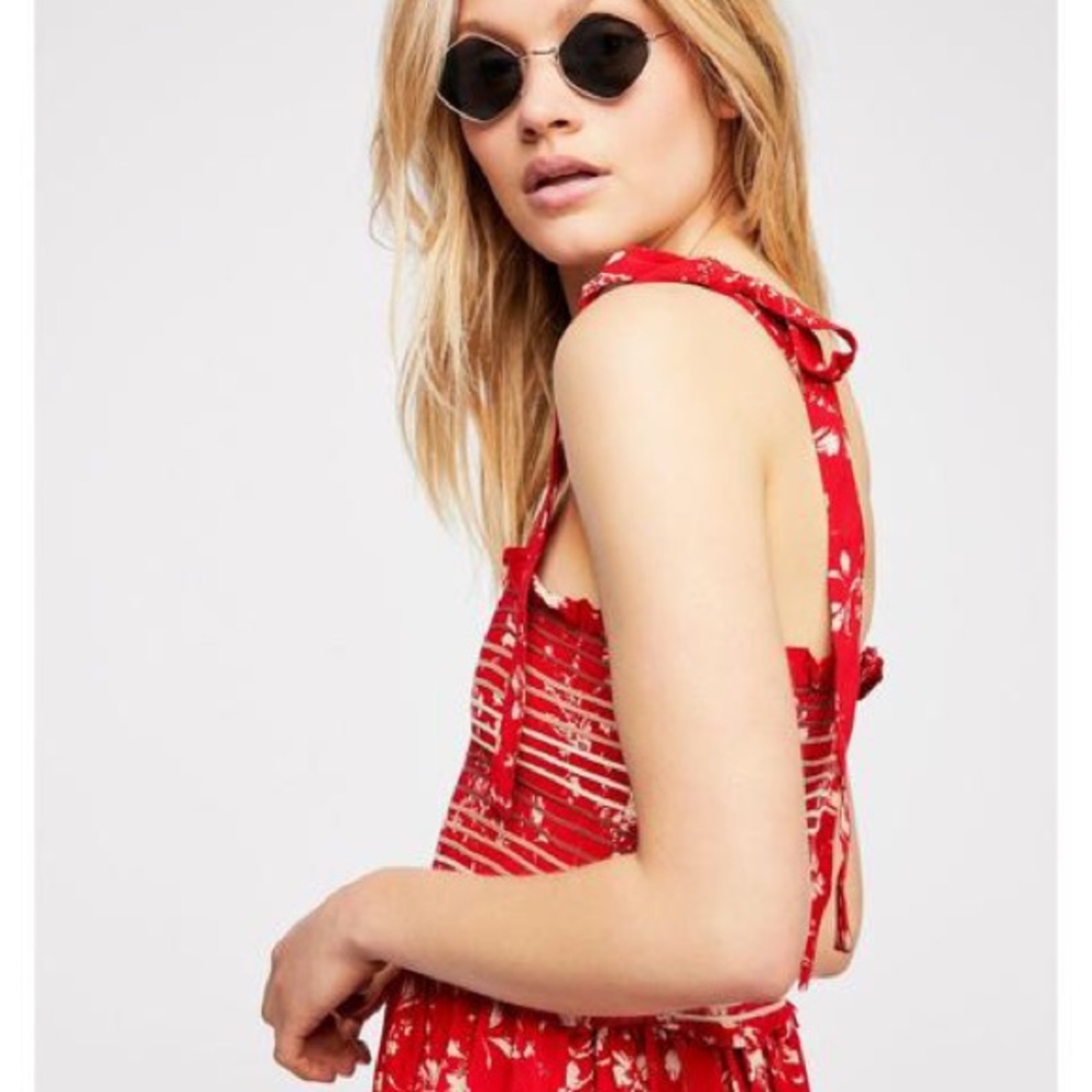 NWT Free People Color My World Jumpsuit - Picture 5 of 8
